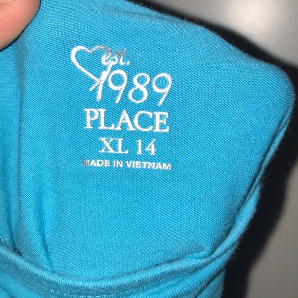 blue halter top - Picture 3 of 3